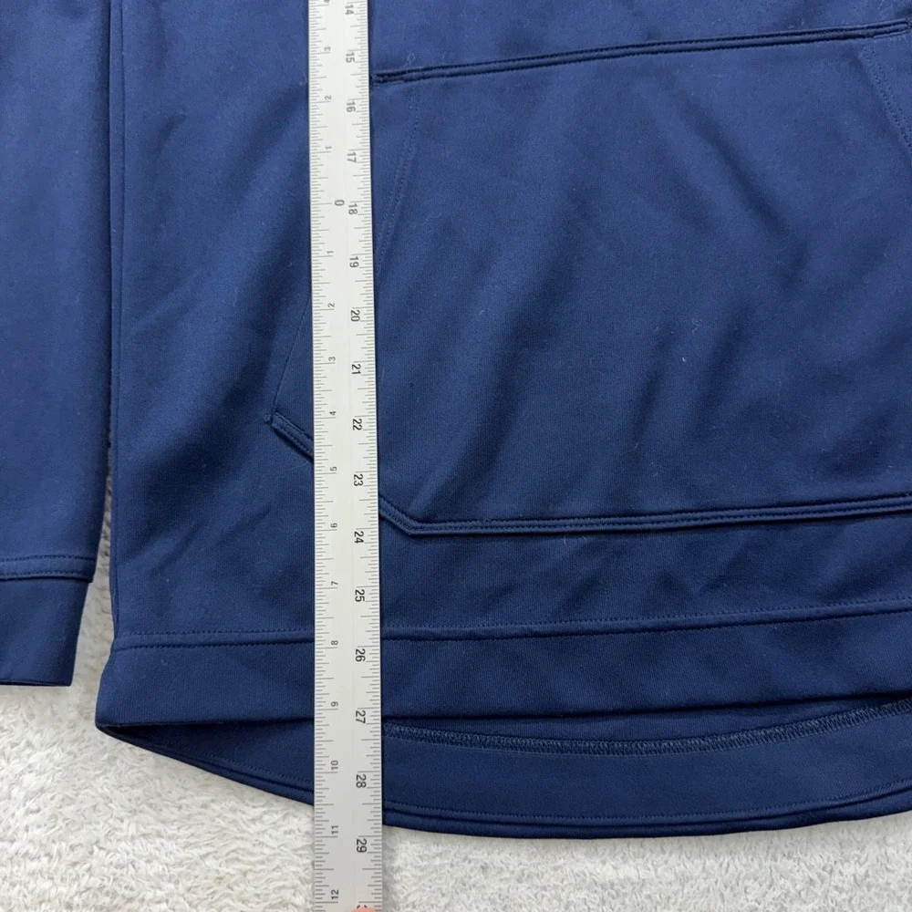 Nike Syracuse Basketball Dri-FIT Hoodie‎ Mens Small Navy Blue Orange Pullover